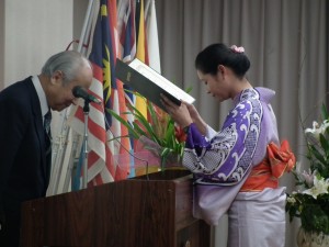 平成23年度 西日本研修センター研修修了式・新春懇親会 平成23年度 西日本研修センター研修修了式・新春懇親会