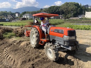 トラクターの練習