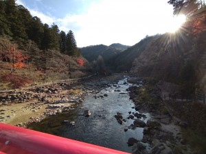 冬の香嵐渓