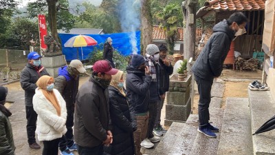 初詣の様子