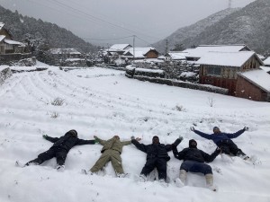 男性陣で集合写真