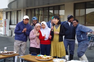 帰国前日のお別れ会