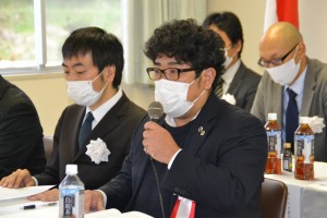 浪越青年会会長